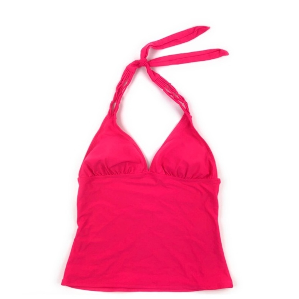 Old Navy Hot Pink Swim Tankini Top